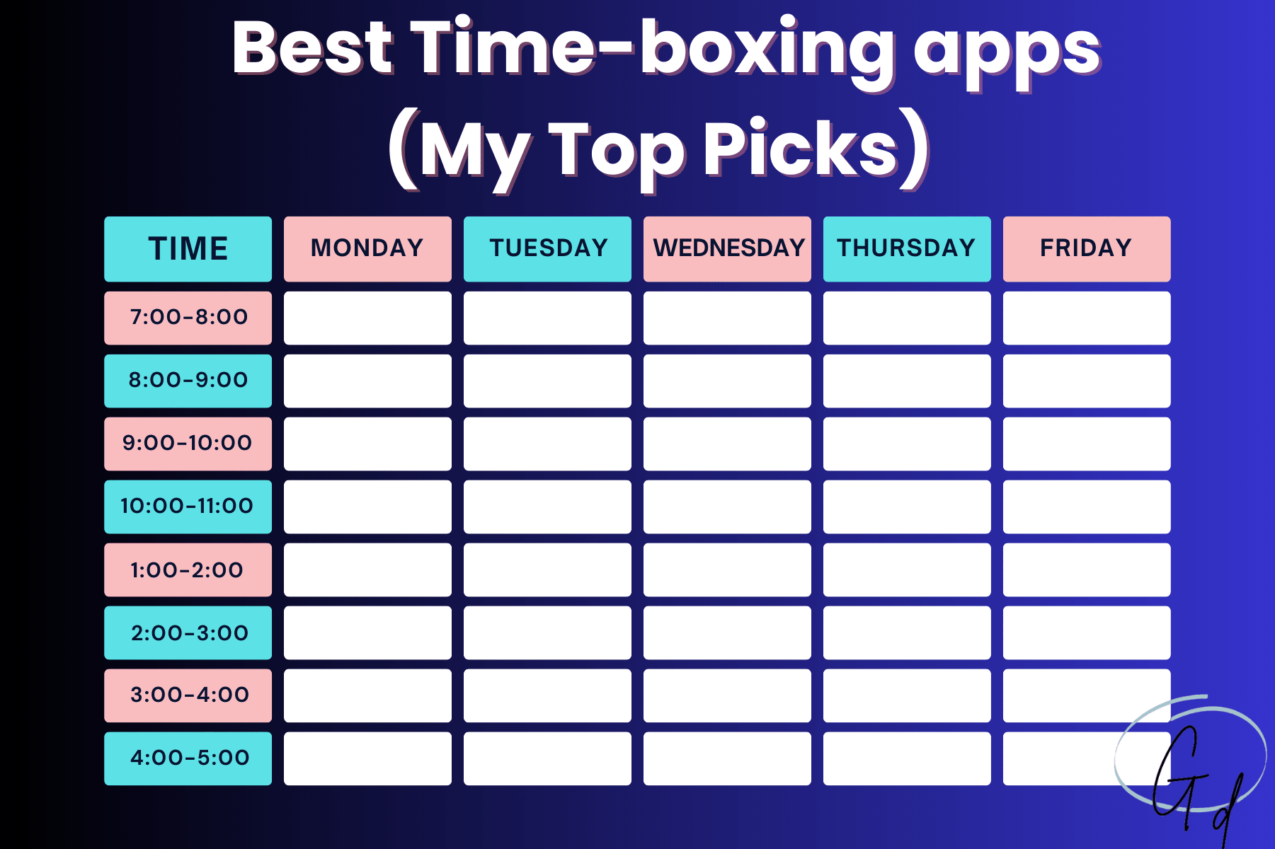 time boxing apps